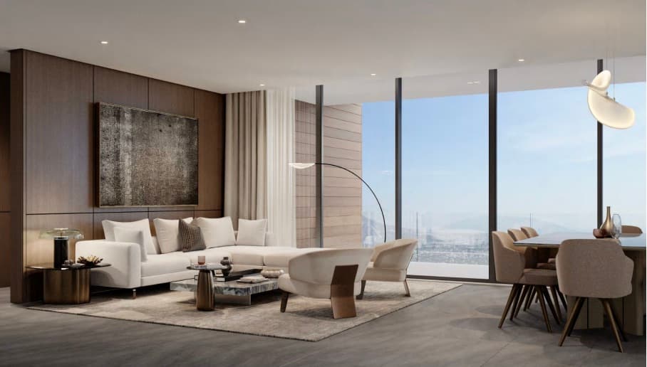 Calli — render exterior del edificio